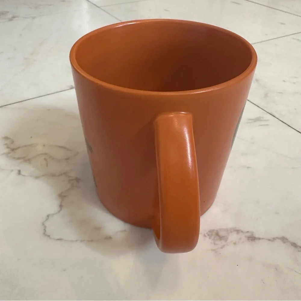 Target Hyde & EEK! Orange Stoneware 16 oz Witch Please Halloween Coffee Tea Mug